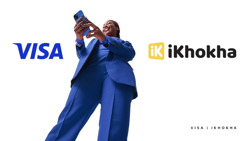 Tap to Phone - Visa & iKhokha logos